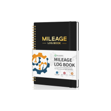 Auto Mileage Log in Book for Car